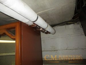 asbestos steam pipe insulation